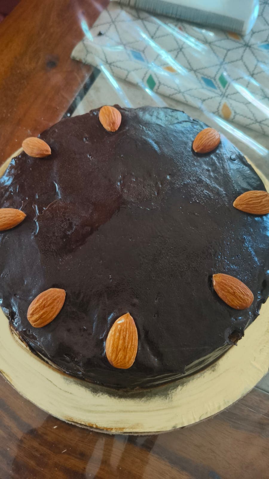 Multigrain Jaggery Chocolate Cake